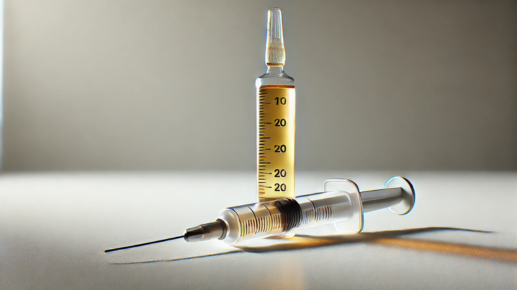 CBD oil syringe